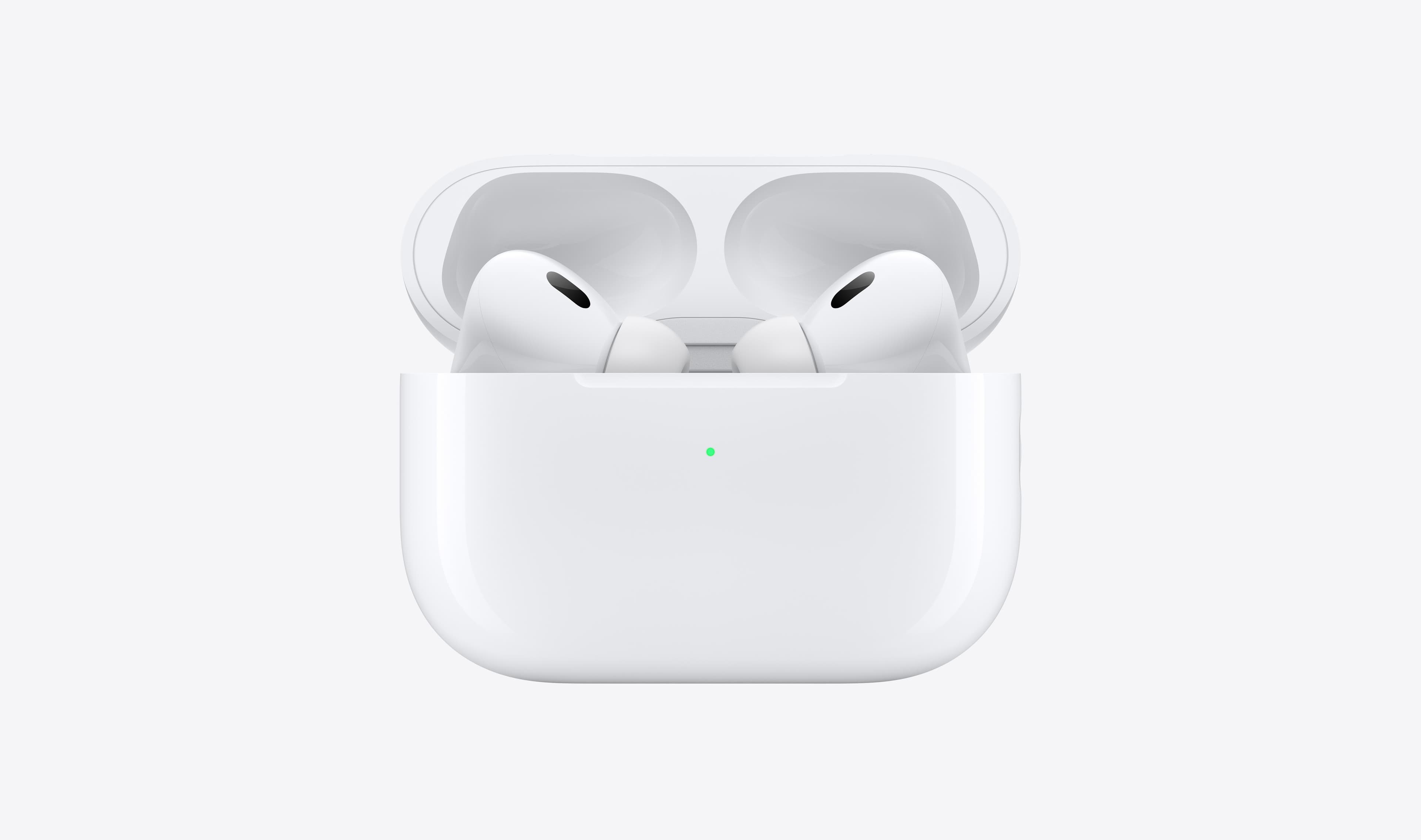 AirPod case and right earbud