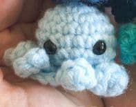 Crocheted Octopus Plush